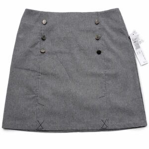 Tribal Petite Grey Skort 6P | Preppy Golfcore Workwear Mini